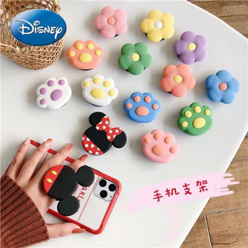 Disney Mickey Minnie Douyin Network Celebrity Cartoon Mobile Phone Airbag Holder Live Cute Creative Mobile Phone Holder