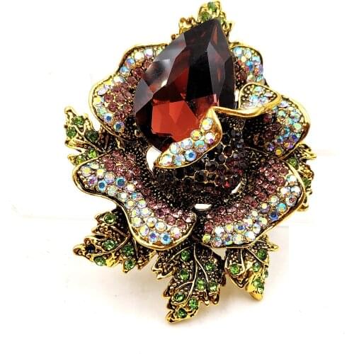 Jewelblings Flower Brooches For Clothes