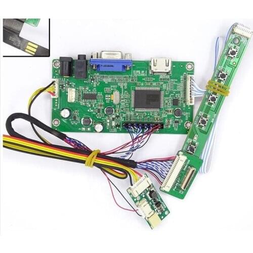 HDMI-compatible VGA Kit for LP097QX1/HQ097QX1/LTL097QL01/LTN097QL01 2048x1536 51pins Controller Board EDP LCD LED Panel 9.7"