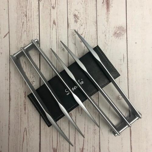 1:1 Cosplay 2pcs/pair Blade Claw Paw Prop Super Hero Cosplay Weapons Toy Halloween Costumes