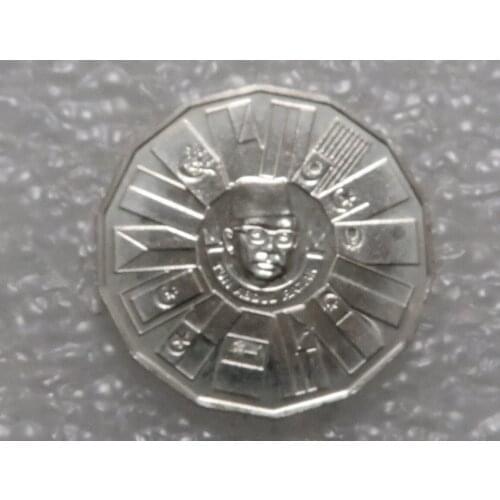 Real Rare Silver Original Coin Collection 1980 Malaysia 10 Ringgit Silver Coin