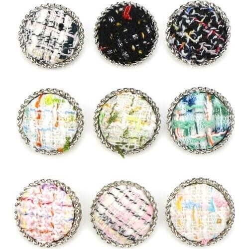 5 pcs new hit color grade woven metal button suit coat composition Button Button DIY Sew sweater M-02
