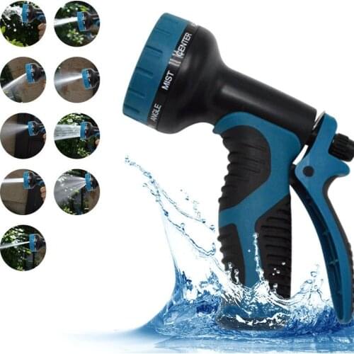Garden AWatering Spray Gun Head Multi-Mode Water Sprayer Multifunctional High Pressure Car Wash Hose Nozzle Gardening Water Gun