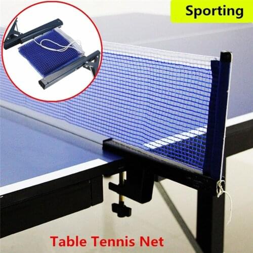 Retractable Indoor Sports Games Ping Pong Clamp Table Tennis Mesh Ping Pong Grid Table Tennis Net Table Net Rack