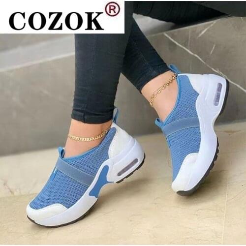 Women Sneakers 2021 Fashion Women Shoes Breathable Womens Casual Shoes Platform Woman Baskets Femme Dames Mujer Tenis Feminino