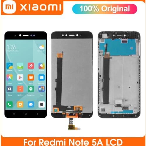 Original LCD Display 5.5" For Xiaomi Redmi Note 5A Cellphone Screen Touch Glass Digitizer For Mi Phone Note 5A Prime Y1 / Y1Lite