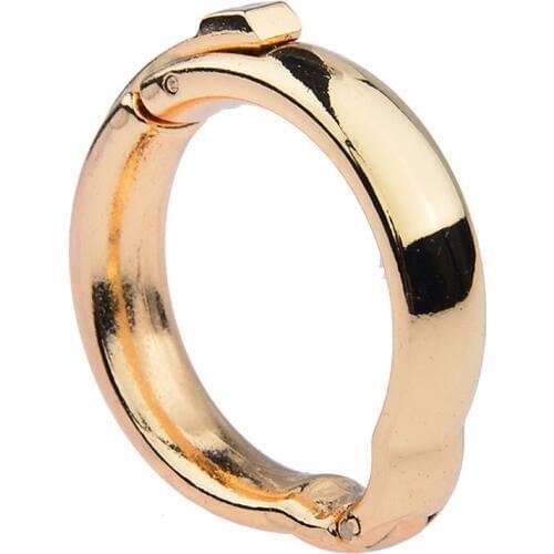 Gold Metal Cock Ring Foreskin Correction Glans Ring Adult Sex Toys For Men Cbt Lock BDSM Bondage Lasting Delay Penis Rings