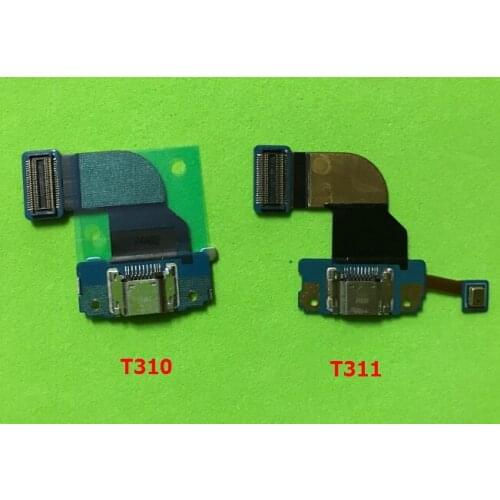 10pcs Charging Flex Cable Replacement for SamSung Tab 3 T310 T311 8.0 Tab3 Charger Port USB Dock Connector Repair Parts