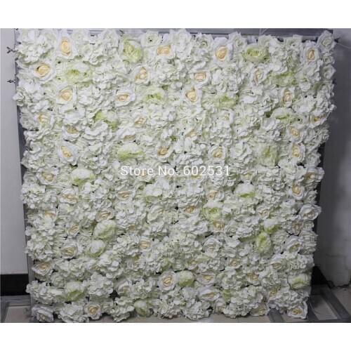 SPR Free Shipping 10pcs/lot Artificial rose peony hydrangea flower wall wedding backdrop event planning floral market decoration