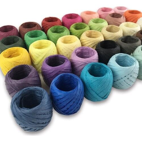 2M DIY Craft Vintage Natural Hessian Jute Twine Rope Wedding Party Burlap Ribbon Decor Home Spool Festival Scrapbooking 10Styles