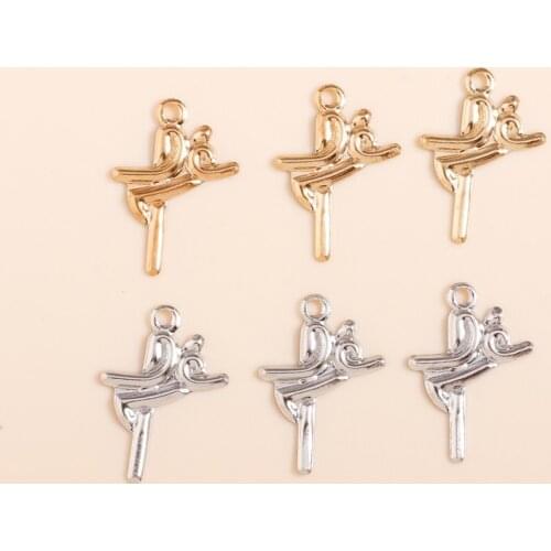 100pcs/lot Sequins Geometric Iron Sheets Charms DIY Jewelry Making Necklaces Earrings Pendant Charms Accessories