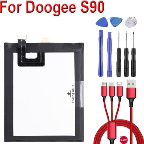 5050mAh For Doogee S90 Battery Batterij +USB cable+toolkit