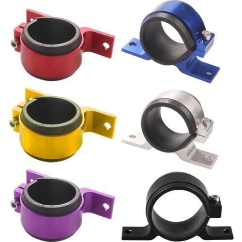 60mm Aluminium Car External Fuel Pump Mounting Bracket fuel filter Holder B36B