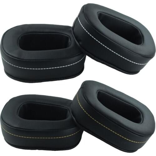 2PCS Protein Leather Earpad Ear Cushion Cover for DENON AH-D600 AH-D7100 Headset 95AF