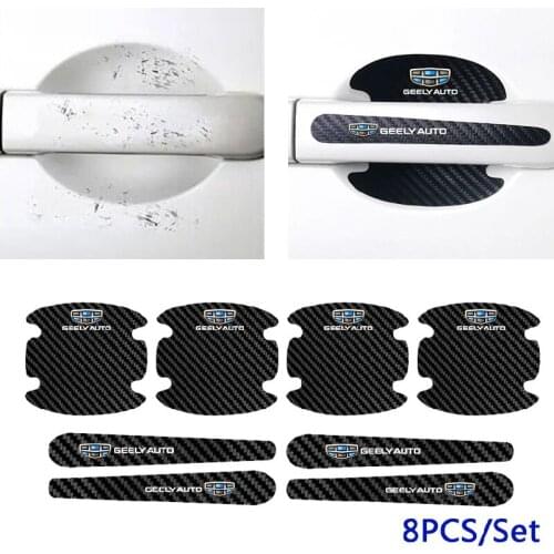 Car Bowl Handle Protective Anti-dirty Stickers for Geely Emblem Emgrand EC7 EC8 X7 7 GE GT EV8 EX7 Vision GE MK Bl King Kong Gx7