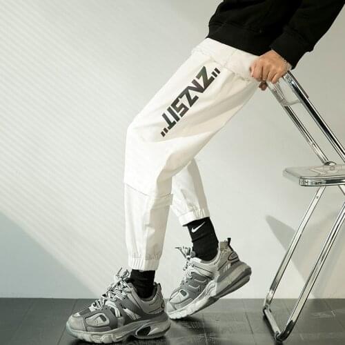 Streetwear Black Mens Harem Joggers Pants Men Cargo Pants 2021 Hip Hop Casual Pockets Sweatpants Male Oversized Fashion Trousers