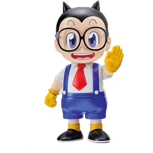 Dragon Ball Bandai Original Anime Figures Dr. Slump Little childe Action Figure PVC Assembly Model Dolls Toys Kids Gifts