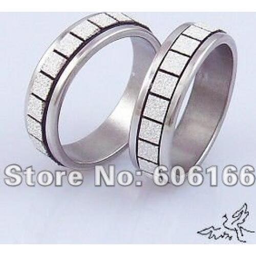 6mm Sparkle Silver Tone Band Ring Stainless Steel Rings Fashion Jewelry 50pcs lot Mixed