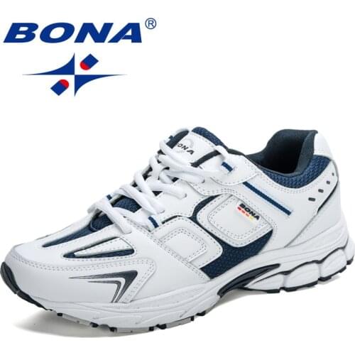 BONA 2021 New Designers Classic Trendy Shoes Men Fashion Sneakers Comfortable Outdoor Shoes Man Vulcanize Shoes Mansculino Light