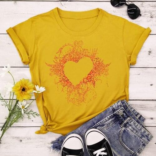 Love 2021 New T Shirt Fashion Women Harajuku Ulzzang T Shirt Femal T Shirts Summer Tops TX8929