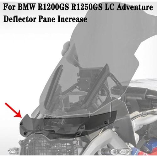 Motorcycle Accessories Deflector Pane Increase For BMW R1200GS R 1200 GS LC Adv R1250GS R1250 Adventure 2013-2017