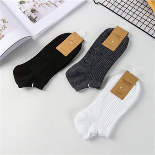 5 pairs/spring/summer new adult four seasons mens boat socks breathable sweat absorption leisure striped mens boat socks cotto