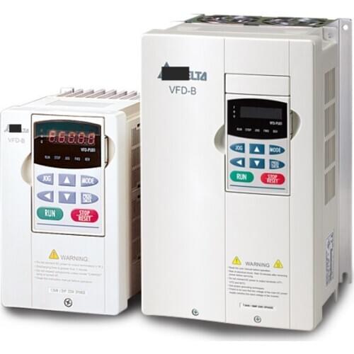 New VFD075B43W VFD-B Inverter AC Motor Drive 3 Phase 380V 7.5Kw 10HP 18A 400HZ