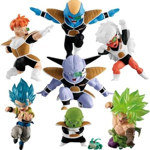 Bandai Genuine Gacha Dragon Ball CANDY TOY Son Goku, Broli, Gogeta, Recoom Ginyu Force Ornaments