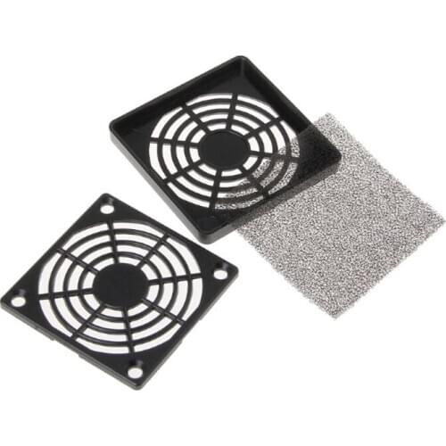 12mm Dustproof Case Fan Dust Filter Guard Grill Protector Cover For PC Compute