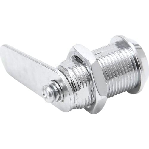 Drawer Tubular Cam Lock For Door Mailbox Cabinet Cupboard w/2 Keys 16-30mm