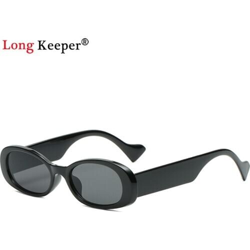 Fashion Small Cat Eye Sunglasses Woman 90s Personality Oval Sun Glasses Men Female UV400 Black Red Eyewear Shades Vintage 2021