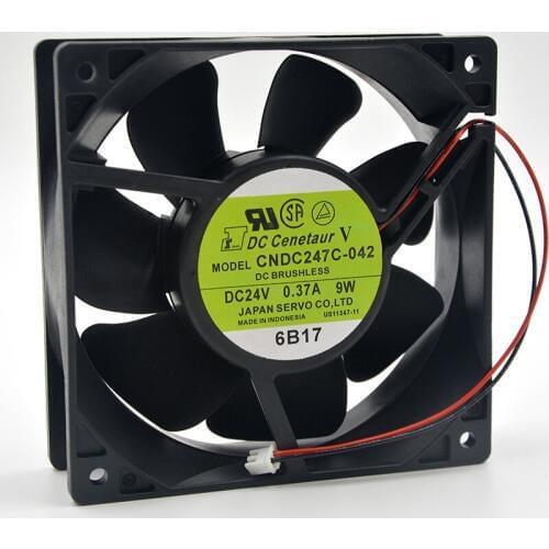 Japan FOR seiko servo CNDC247C-042 DC24V 0.37A 9W 12038M inverter axial fan