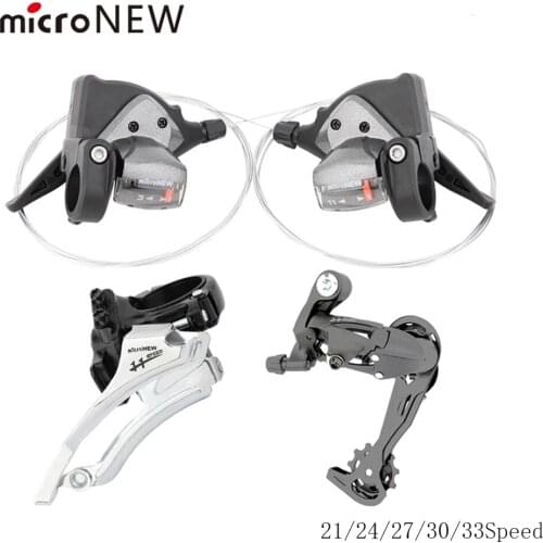 MicroNEW mountain bike Front Derailleur 3 speed 21/24/27S 30 Speed rear derailleur 33 Speed bicycle Rear derailleur