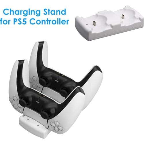 For PS5 Controller Charger Dual USB Fast Charging Dock Station Stand for PlayStation 5 DualSense for ps5 playstation Accessories