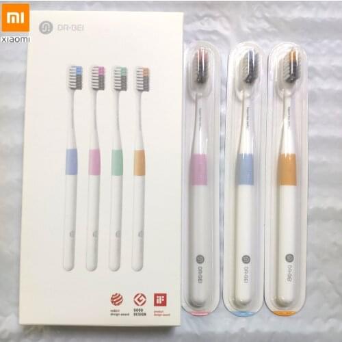 NEW Xiaomi Doctor B Tooth Bass Method Better Brush Wire Including Travel Box B Toothbrush Adult Oral Cleaning Teeth For Couple