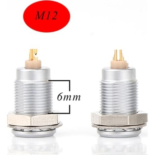 1pair Female Earphone Pins For HD800S HD800 HD820 Headphone Cable plug DIY Connectors Adapter