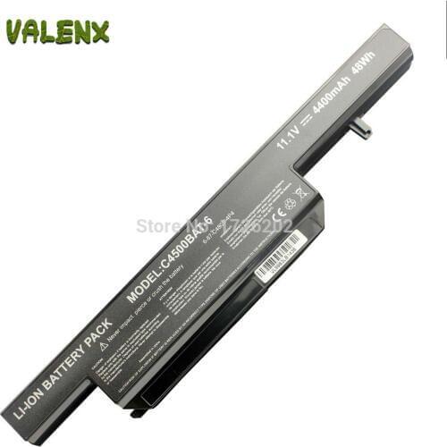 Battery for Clevo C4500BAT-6 6-87-C450S-4R4 6-87-C480S-4G41 6-87-C480S-4P4 for SAGER NP2240 NP2252 NP3260 NP3265 NP5125 NP7130