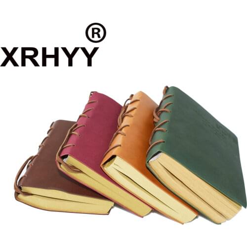 Diary String Key Retro Vintage Classic Leather Bound Notebook