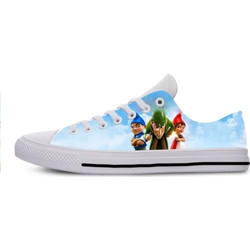 2019 Hot Cool Fashion Summer Sneakers Handiness Casual Shoes 3D Printed Cartoon Cute Funny For Men Women Sherlock Gnomes