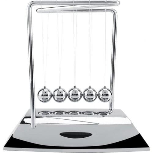 Newtons Cradle Balance Steel Balls Physics Science Pendulum Ornaments Balance Ball Physics Science Pendulum Balance Ball