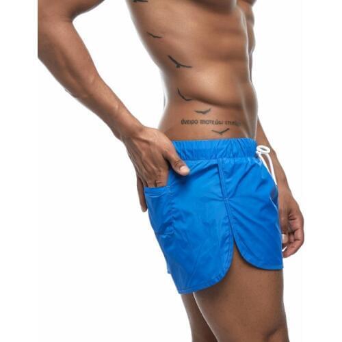 Hot Selling Mens Beach Shorts Polyester Quick-drying Sports Casual Shorts Simple Type Surfing & Beach Shorts