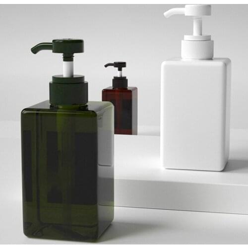 250/450/650ML Liquid Soap Dispenser Bottle Shower Gel Refillable Bottle Shampoo Wash Hair Conditioner Lotions Press Dispenser