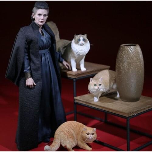 1/6 Mr.Z Simulation Animal Model Cat British Shorthair Fat Cat Model Toy 12' Home Static Decoration Model Gift Collection