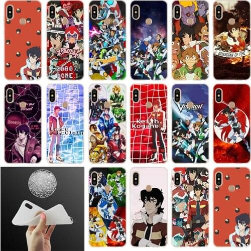 Keith Voltron Legendary Defender Soft Phone Case For Xiaomi Redmi Note 10 9 8 7 6 5 Pro 9S 10S 8T 9T Cover Bag