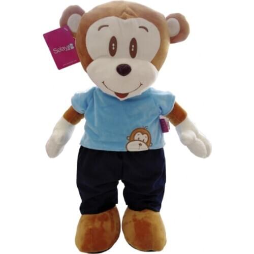 Monkey bear stuffed toys plush toy Key chain dolls cloth dolls wedding celebration Street vendors 50 cm high