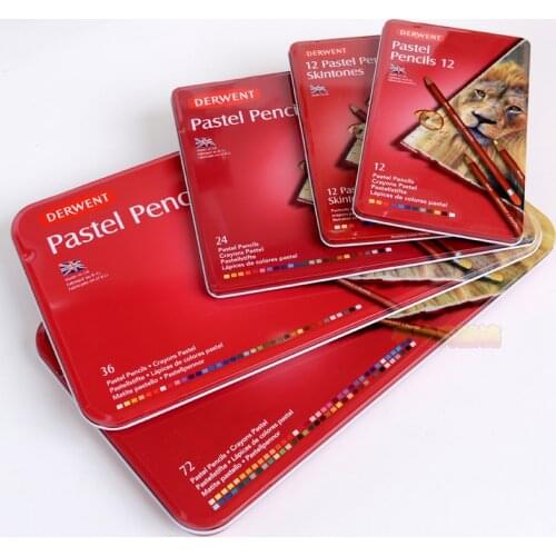 Derwent Pastel Pencil Pastel Pencil Portrait Painting 12/36 Colors art pencil