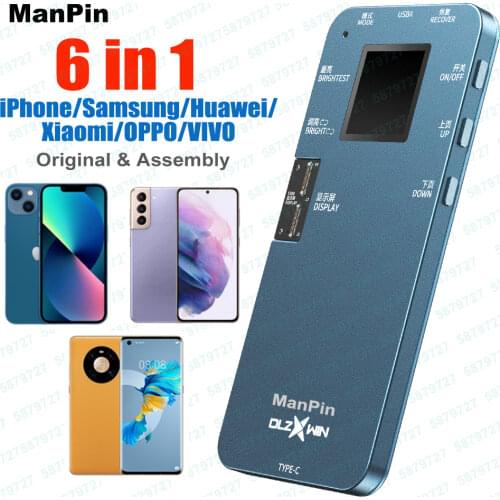 LCD Screen Tester For iPhone 11Pro MAX XS XR 8 7 6S DL S200 Programmer Ambient Light Sensor Original Color True Tone 3D Touch