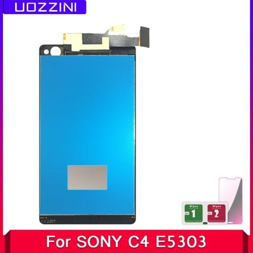 2 Pcs 5.5" LCD Display For SONY Xperia C4 E5303 E5353 E5333 LCD Touch Screen Digitizer Assembly For SONY Xperia C4 LCD Display