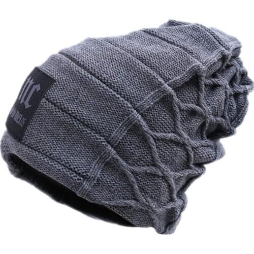 Winter Adult Men Warm Beanies Skullies Fashion Letter Knitted Women Hat Outdoor Colorful Casual Bone Brand Soft Wool Gorras