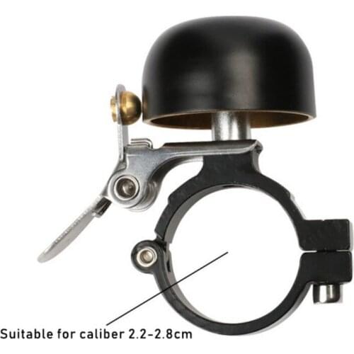 1Pcs Solid Color Bicycle Mini Copper Bell Vintage Small Clear Loud Sound MTB Road Bike Horn Cycling Parts